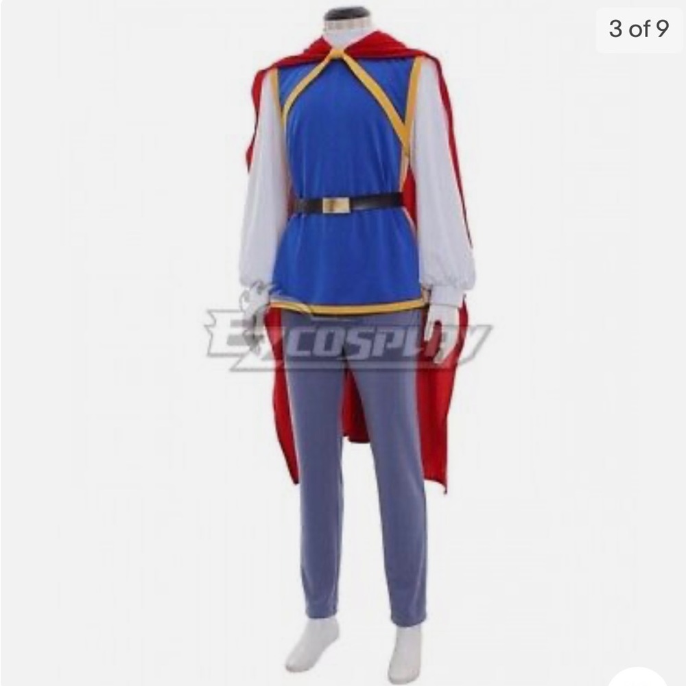 Snow White The Prince Cosplay Costume